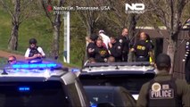 ویدئو؛ پلیس آمریکا تصاویری از لحظه آغاز تیراندازی در مدرسه شهر نشویل منتشر کرد