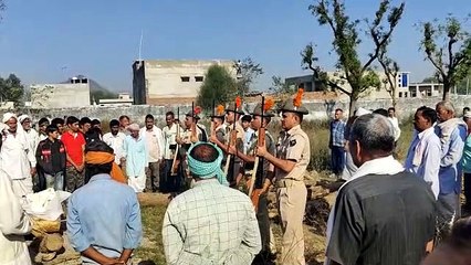 राजकीय सम्मान के साथ अंत्येष्टि