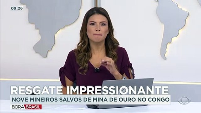Resgate impressionante de mineiros na República democrática do Congo. 28/03/2023 16:44:25