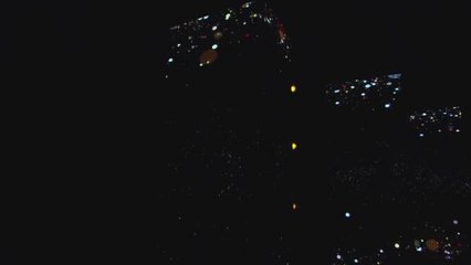 Pele and Maradona appear as holograms in Messi tribute