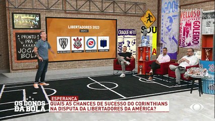 Corinthians pode se complicar na Libertadores? 28/03/2023 16:52:37