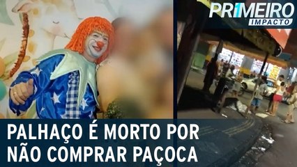 Palhaço é assassinado por se recusar a comprar paçoca de vendedor