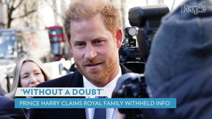 Prince Harry Blasts Palace, Says They 'Without Doubt' Withheld Information from Him on Phone Hacking