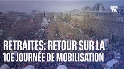 Retour sur la dixième journée de mobilisation contre la réforme des retraites