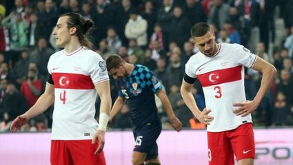 Son Dakika: A Milli Futbol Takımımız, Hırvatistan'a 2-0'lık skorla kaybetti