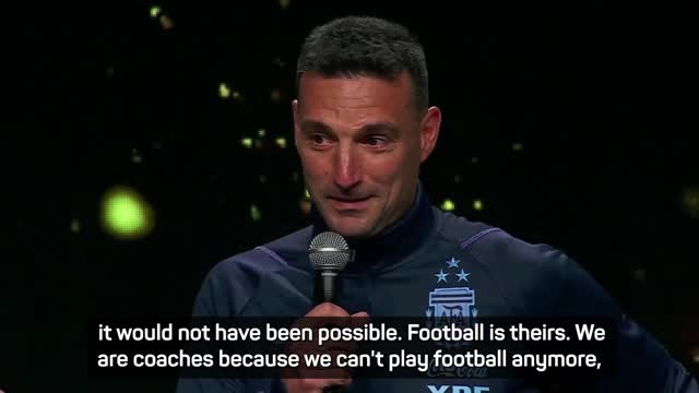 Argentina's World Cup winners caught the imagination - Scaloni