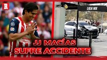 JJ Macías sufre ACCIDENTE en Guadalajara