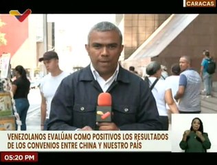 Download Video: Caraqueños expresan su opinión sobre los convenios entre China y Venezuela