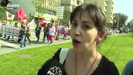 Manifestação. Jovens de Gaia dizem "basta de empobrecer a trabalhar"