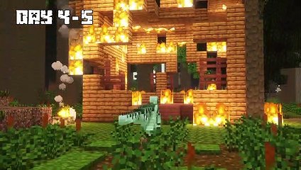 I Survived 100 DAYS as a DINOSAUR in HARDCORE MINECRAFT!