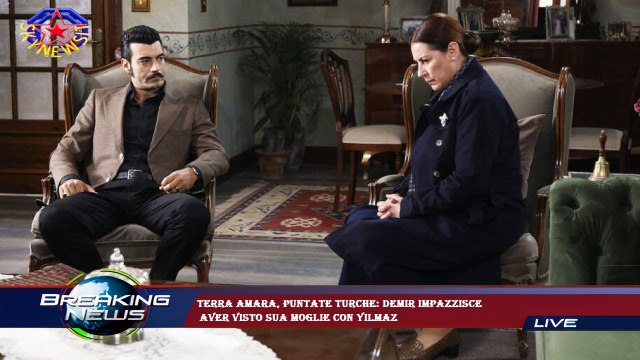 Terra amara, puntate turche: Demir impazzisce aver visto sua moglie con Yilmaz
