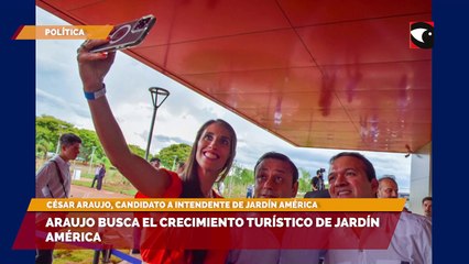 César Araujo presentó sus propuestas como candidato a intendente de Jardín América