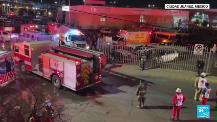 Incendio en Ciudad Juárez fue "provocado" por protestas de migrantes, según AMLO