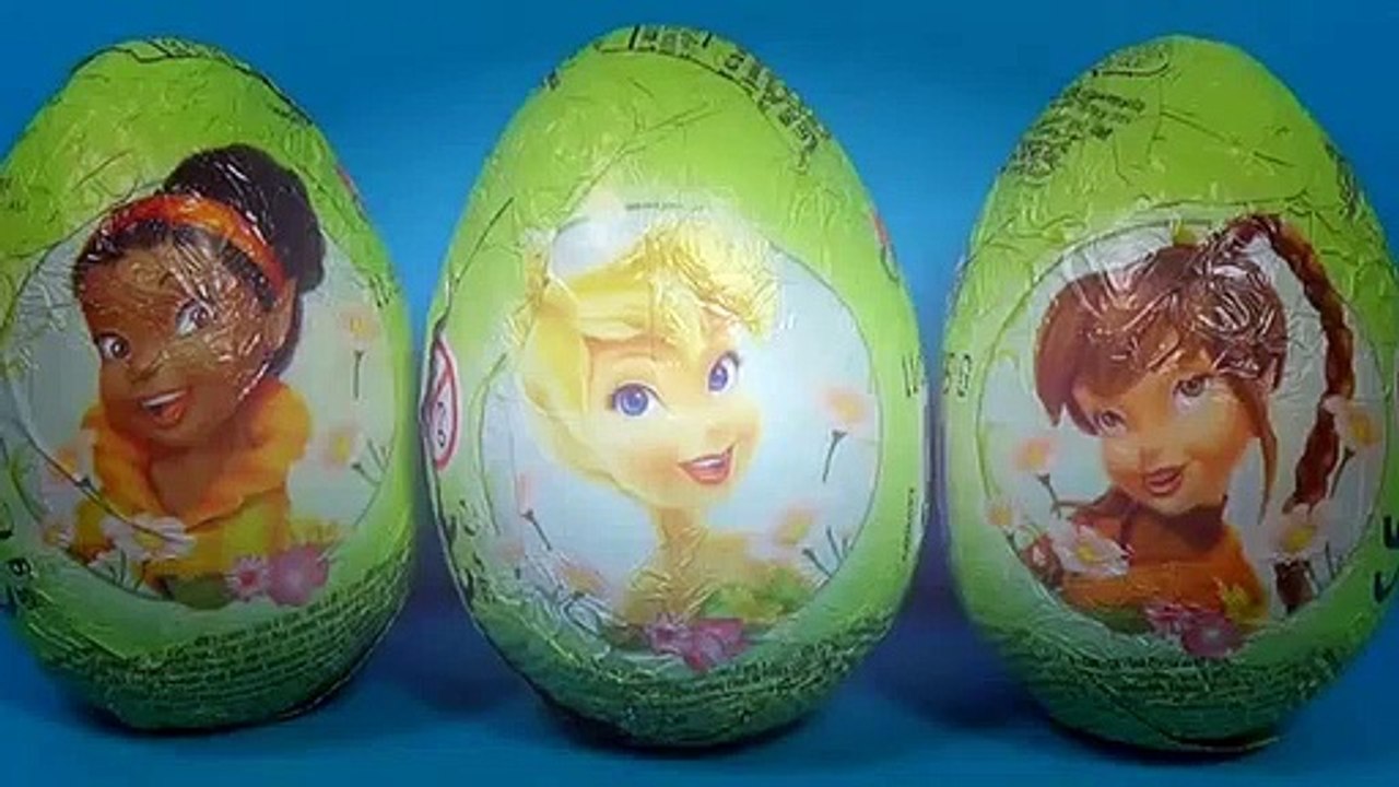 3 surprise eggs Disney Fairies eggs surprise For Kids For BABY