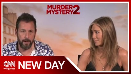 Jennifer Aniston and Adam Sandler reunite in 'Murder Mystery 2' | New Day