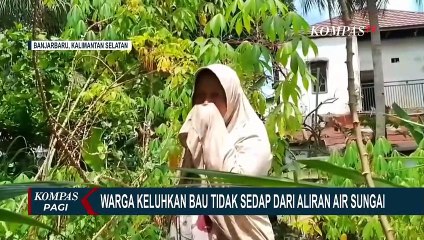 Warga Jalan Simpur Kota Banjarbaru Keluhkan Bau Tak Sedap Air Limbah