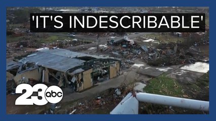 Aftermath of deadly tornadoes in the south