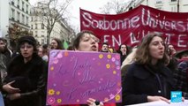 Francia: así transcurrió la décima jornada de protestas contra la reforma pensional