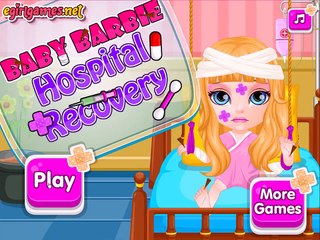 Baby Barbie Hospital Full Caring Game for Kids
