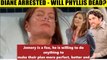 CBS Y&R Spoilers Chance arrested Diane because she knocked Phyllis unconscious a
