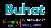 Buhat - RICO J. PUNO Karaoke Version