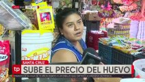 Sube el precio del huevo en los mercados de Santa Cruz