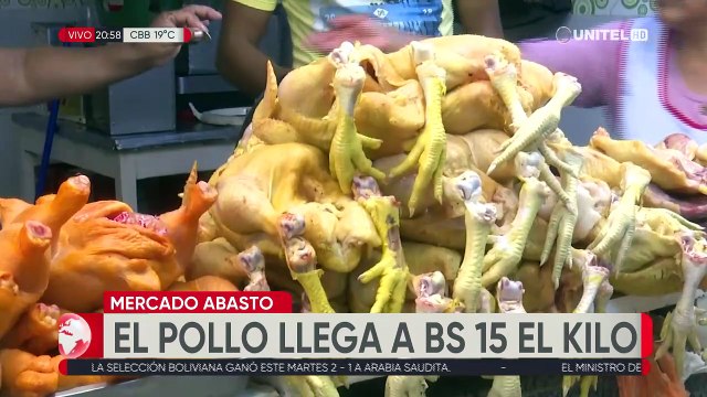 A pocos días de Semana Santa, sube el precio del pollo en los mercados cruceños