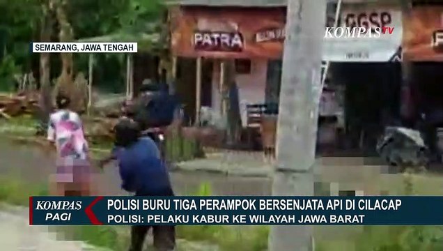 Polisi Buru 3 Perampok Bersenjata Api di Cilacap yang Diduga Kabur ke Jawa Barat