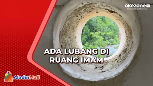 Masjid dari Susunan Kayu Jati Kuno, Ada Lubang di Ruang Imam