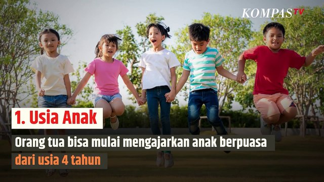 Tips Mudah Ajarkan Anak Puasa| SINAU
