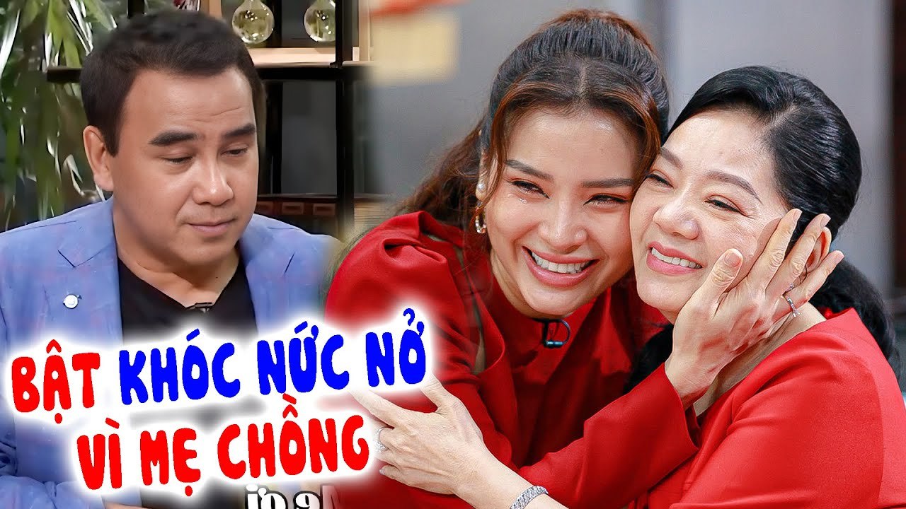 Ca sĩ Phương Trinh Jolie BẬT KHÓC NỨC NỞ vì biết ơn mẹ chồng khiến MC Quyền Linh nghẹn lòng