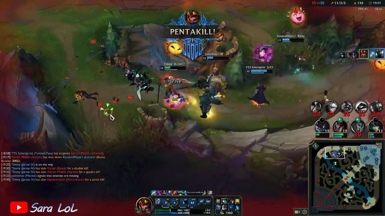 SATISFYING PENTAKILLS