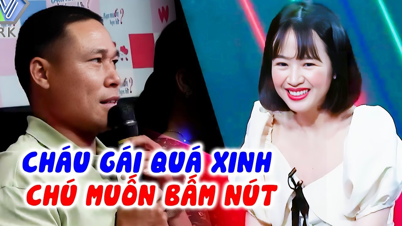 Thấy chái gái NÕN NÀ quá xinh đẹp cậu ngồi dưới mUỐN GIÀNH QUYỀN BẤM NÚT thay cháu trai (1)