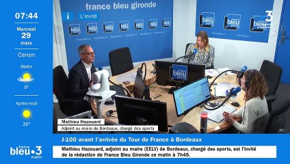 Mathieu Hazouard, adjoint au maire de Bordeaux chargé des sports