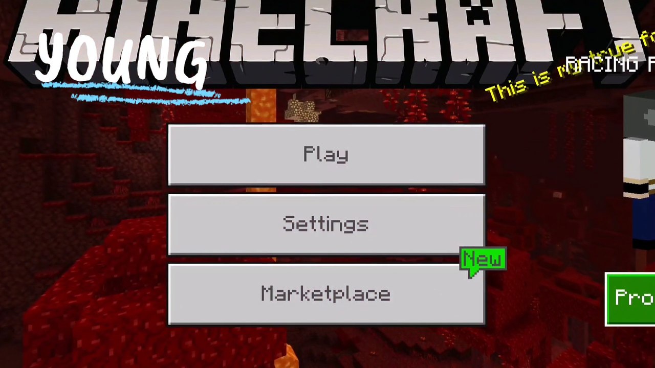 GOAT IN MINECRAFT, BUT I HAVE ADVANCE GOAT IN MCPE