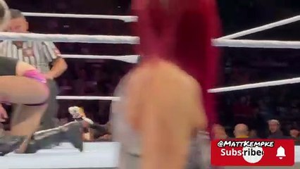 Bayley teases Alexa Bliss with Lilly Doll at WWE Live Event!!