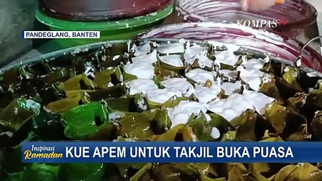 Kue Apem Menu Takjil Paling Banyak Diincar Warga Pandeglang
