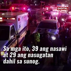Sunog, sumiklab sa migrant facility sa Mexico; 39 patay | GMA News Feed