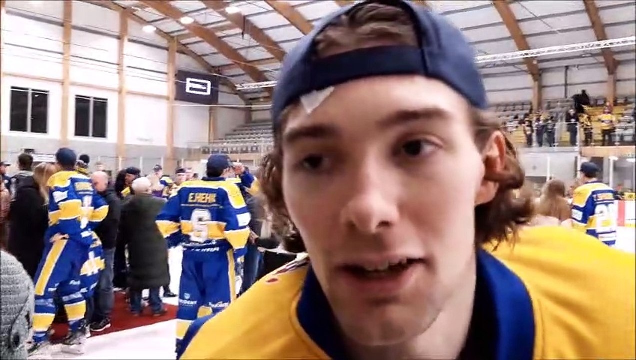 Leeds Knights - Interview with Mac Howlett after winning NIHL National league title
