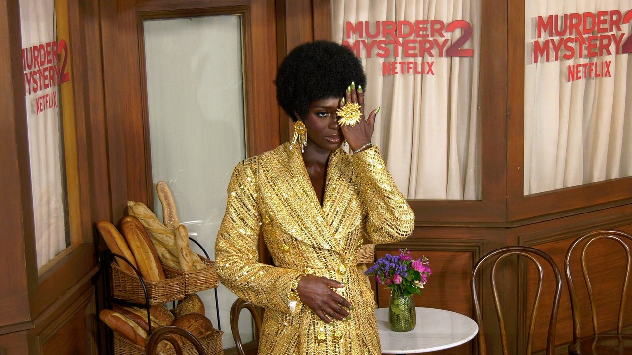 Jodie Turner-Smith "Murder Mystery 2" Los Angeles Premiere Red Carpet Arrivals
