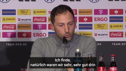 Tedesco lobt DFB-Elf: "Brauchst Mentalität"