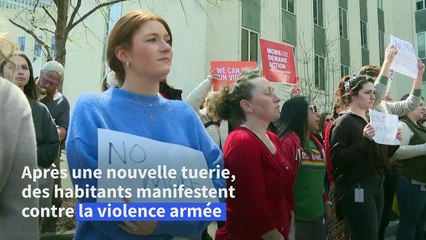 Etats-Unis : après la tuerie de Nashville, des habitants se mobilisent contre les armes