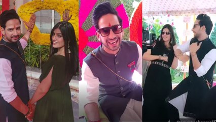 Kundali Bhagya Fame Naveen Sharma की Roshni Sharma के साथ शादी की रश्में शुरू, मेंहदी की Photo Viral