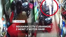 Terekam CCTV! Kawanan Curanmor Gasak 2 Motor Sekaligus di Kos-kosan Jakarta Utara