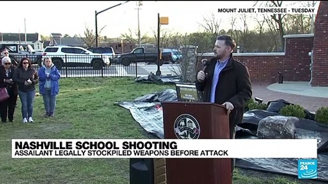 Nashville school shooter hid seven firearms in house