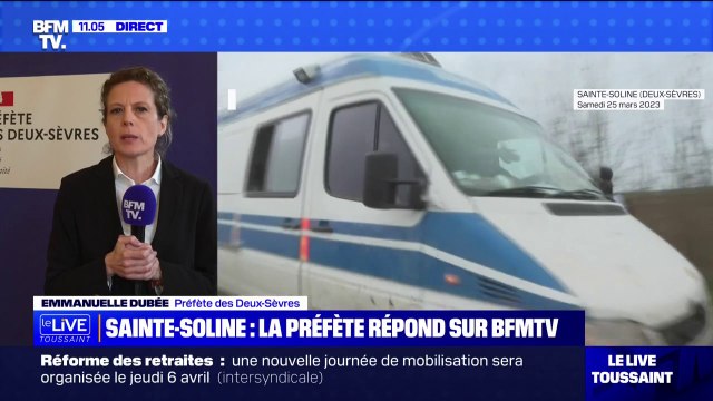 C'est une insulte : la préfète des Deux-Sèvres affirme qu'il n'y a pas eu des défaillance des services de secours à Sainte-Soline