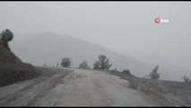 Yoğun kar yağışı nedeniyle Spil Dağı Milli Parkı'nın yolları kapandı
