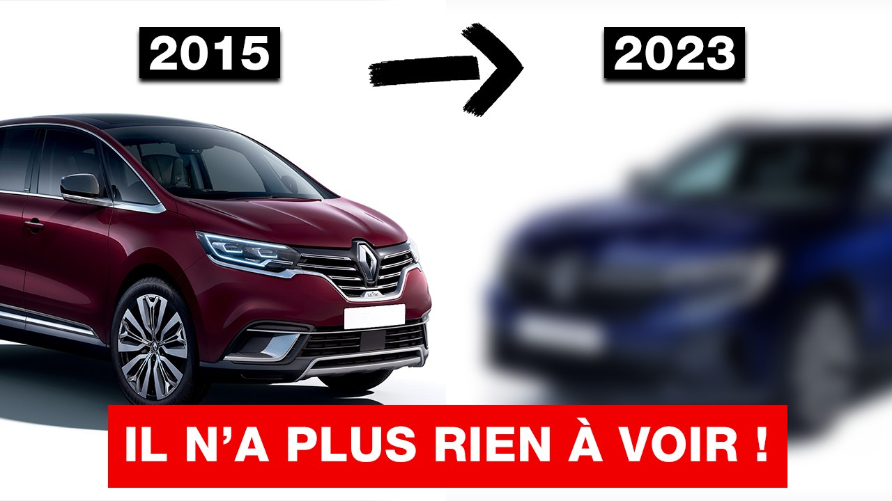 RENAULT ESPACE : adieu monospace, bonjour SUV !