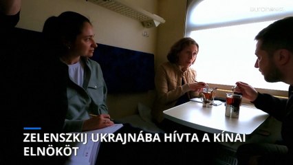 Zelenszkij Ukrajnába hívta a kínai elnököt