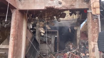 Balıkesir'de 4 katlı apartmanda kalorifer kazanı patladı